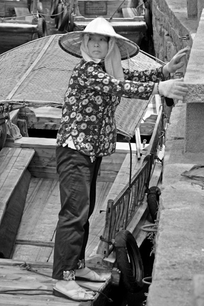 Bootsfahrt im Wasserdorf Tongli