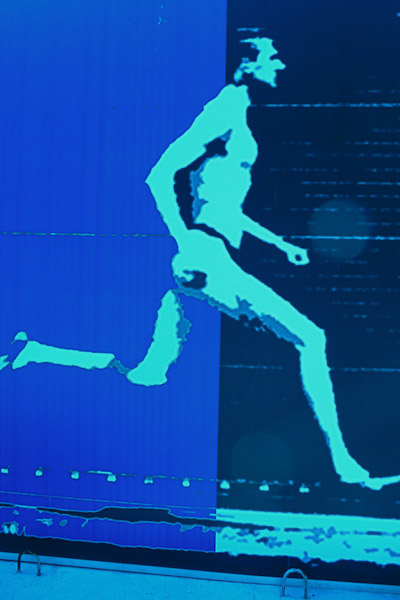 Der rennende Zeitmann