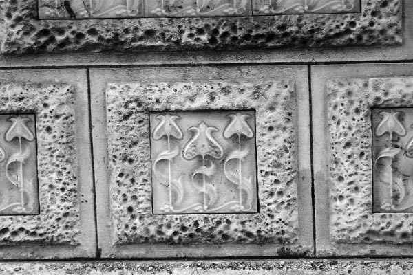 Wandschmuck in Stein